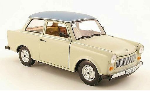 Trabant 601 de luxe 1/18 Sun Star grau beige/grau blau modellautos
