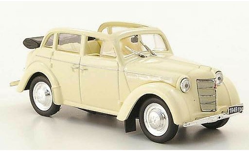 Moskwitsch 400-420 Base 1/43 Nash Avtoprom A Cabriolimousine beige modellautos