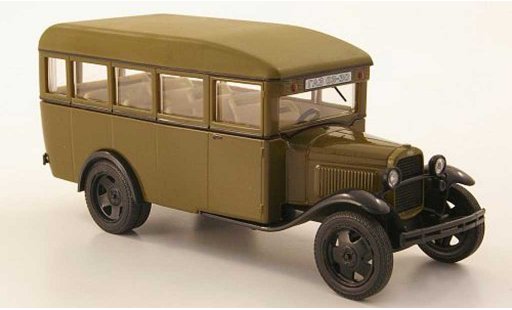 Gaz 03-30 Base 1/43 Nash Avtoprom olivbraun modellautos