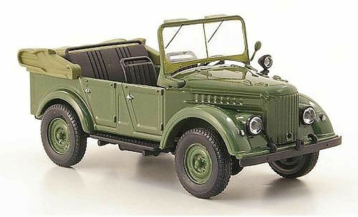 Gaz 69A Ouvert 1/43 Nash Avtoprom olivgr&Atilde;&frac14;n offen modellautos