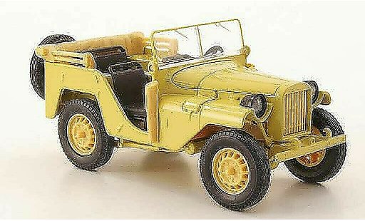 Gaz 64 Base 1/43 Nash Avtoprom gelb modellautos