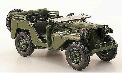 Gaz 64 Base 1/43 Nash Avtoprom gr&Atilde;&frac14;n modellautos