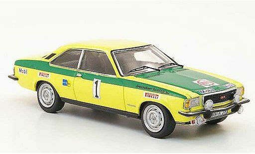 Opel Commodore B 1/43 Schuco GS/E No.1 Rohrl/Berger RIORally Regensburg 1973 modellautos