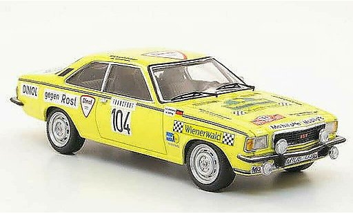 Opel Commodore B 1/43 Schuco GS/E No.104 Lyding/Klemenz Rally Monte Carlo 1976 modellautos