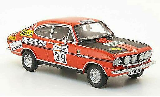 Opel Kadett B B 1/43 Schuco Rallye No.39 Blomquist/Blomquist Rally Schweden 1971 modellautos