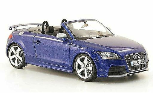 Audi TT roadster 1/43 Schuco blau 2009 modellautos