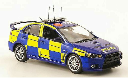 Mitsubishi Lancer Evolution X 1/43 Model Icons Essex Police ANPR Intercept Unit modellautos