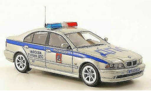 Bmw 525 police 1/43 Neo i (E39) Polizei Moskau 2002 modellautos
