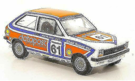 Ford Fiesta 1980 1/43 Vanguards MkI 1300 No.61 A.Curnow Datapost BSCC modellautos