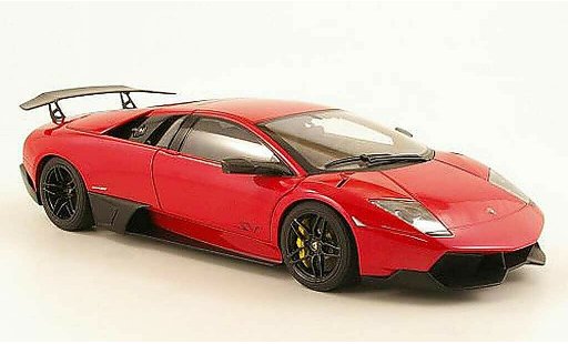 Lamborghini Murcielago LP670 1/18 Autoart SV rot 2009 modellautos