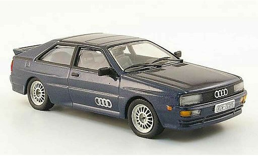 Audi Quattro coupe 1/43 Vitesse blau modellautos