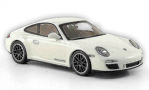 Porsche 911 GTS 1/43 Minichamps Carrera Coupe weiss 2011 modellautos