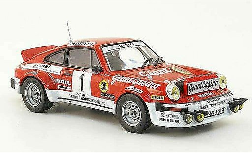 Porsche 911 SC 1/43 Hachette No.1 Geant Casino Rally Criterium des Cevennes 1979 modellautos