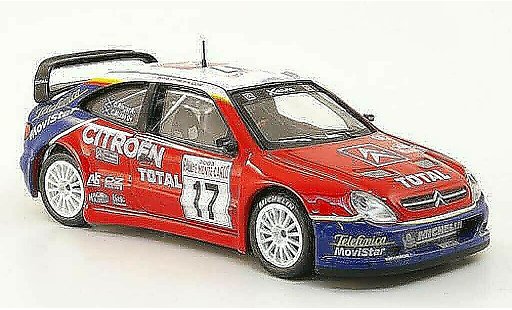 Citroen Xsara WRC 2003 1/43 Hachette No.17 Total Rally Monte Carlo modellautos