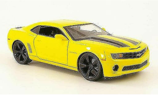 Chevrolet Camaro SS 1/18 Jada Toys gelb/schwarz 2010 modellautos