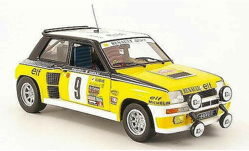 Renault 5 Turbo 1/18 Eagle no9 elf rallye monte carlo 1981 j.ragnotti / andrie modellautos