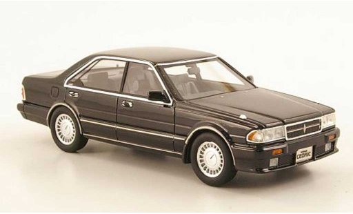 Nissan Cedric Y31 Gran Turismo SV 1/43 Hi Story () schwarz RHD 1989 modellautos