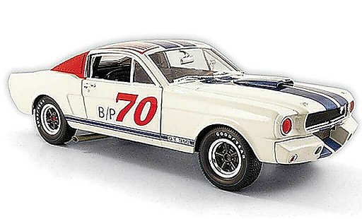 Shelby GT 350 1965 1/18 Shelby Collectibles r no.70 bp weiss/rot/blau modellautos