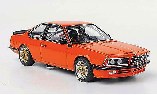 Bmw 635 Gr.A 1/43 Autoart orange Plain Body Version modellautos