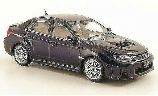 Subaru Impreza WRX 1/43 Ebbro STI A-Line blau 2010 modellautos