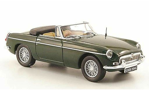MG B Roadster 1/43 Hachette Mk II gr&Atilde;&frac14;n 1968 modellautos
