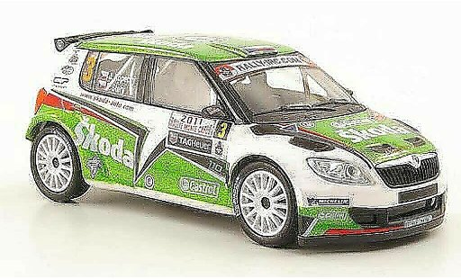 Skoda Fabia S2000 1/43 Abrex No.3 Kopecky/Stary Rally Monte Carlo 2011 modellautos