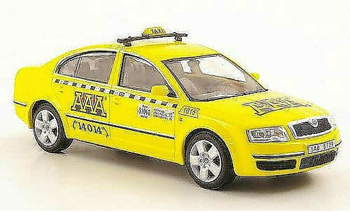 Skoda Superb Taxi 1/43 Abrex AAA modellautos
