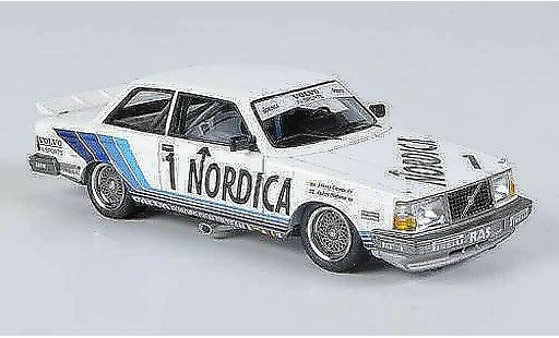 Volvo 240 Turbo 1/43 Neo Gr.A No.1 Nordica RAS Sport J.Cecotto / A.Olofsson ETCC Zolder 1986 modellautos