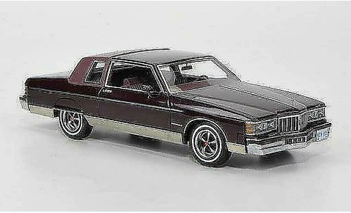 Pontiac Bonneville Brougham 1/43 American Excellence 2-portes Coupe rot/flieder limited edition 1980 modellautos