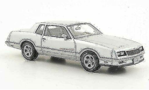Chevrolet Monte Carlo special edition 1/43 American Excellence SS grau limitierte Auflage 500 1986 modellautos