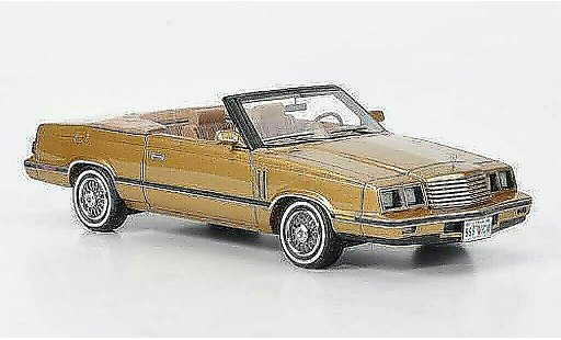 Dodge 600 Cabriolet 1/43 American Excellence Cabrio gold limited edition 1984 modellautos