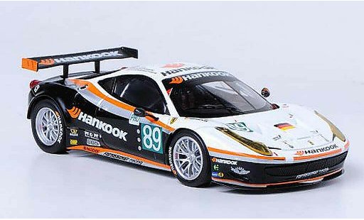 Ferrari 458 Italia GT2 1/43 Hot Wheels Elite No.89 Farnbacher Racing 24h Le Mans (Elite) 2011 modellautos