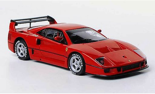 Ferrari F40 Test Car 1/43 Hot Wheels Elite Competizione Presentationsfahrzeug rot modellautos