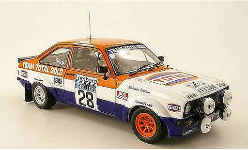 Ford Escort Rally 1/18 Sun Star 1800 No.28 Total RAC 1979 M.Wilson / T.Harryman modellautos