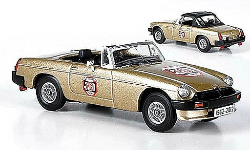 MG B Base 1/43 Vanguards gold ''50th Anniversary Model'' modellautos