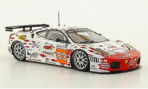 Ferrari F430 GTC 1/43 Fujimi No.83 Team JMB Racing M.Rodrigues / J.-M.Menahem / N.Marroc 24h Le Mans 2011 modellautos