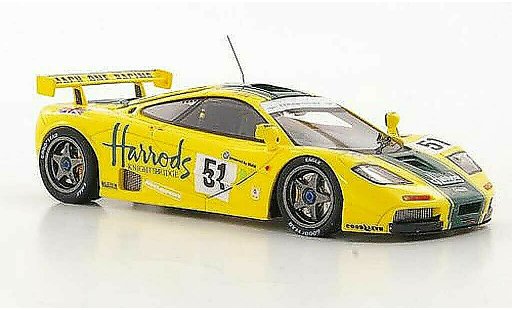 McLaren F1 GTR GTR 1/43 TrueScale Miniatures No.51 Harrods Mach One Racing A.Wallace / J.Bell / D.Bell 24h Le Mans 1995 modellautos
