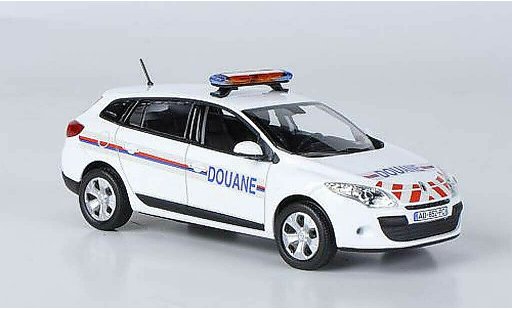 Renault Megane Estate 1/43 Norev Zoll Douane 2009 modellautos