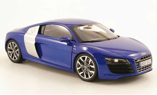 Audi R8 4.2 fsi 1/18 Kyosho 5.2 quattro blau modellautos