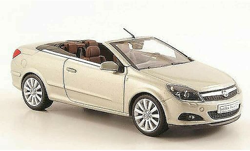 Opel Astra Twin Top 1/43 Minichamps H graubeige modellautos