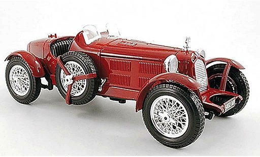 Alfa Romeo 8C 2300 1/18 Burago Monza rot modellautos