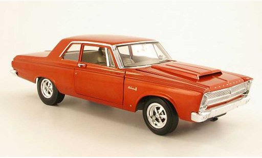 Plymouth Belvedere Super Stock 1/18 Highway 61 A990 orange 1965 modellautos