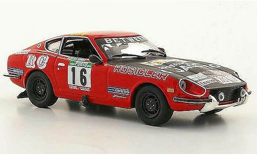 Datsun 240Z course 1/43 IXO No.16 P.Cortez / T.Gomes Rally Portugal 1975 modellautos