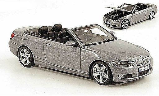 Bmw 335 cabriolet 1/43 Autoart E93 Cabrio grau 2006 modellautos