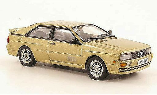 Audi Quattro coupe 1/43 Vitesse beige modellautos
