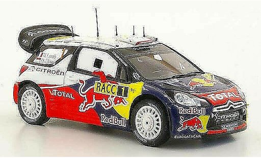 DS Automobiles DS3 WRC 2011 1/43 Spark No.1 S.Loeb / D.Elena Rally Spanien modellautos