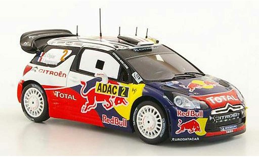 DS Automobiles DS3 WRC 2011 1/43 Spark No.2 S.Ogier / J.Ingrassia Rally Deutschland modellautos