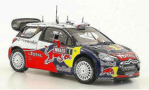 DS Automobiles DS3 WRC 2011 1/43 Spark No.1 S.Loeb / D.Elena Weltmeister Rally gro&Atilde;�britannien - Wales modellautos