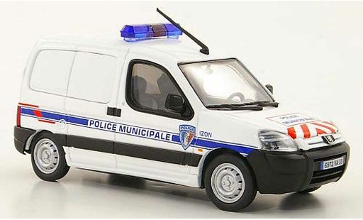 Peugeot Partner Base 1/43 Eligor Kasten Police Municipale d'Izon (F) Polizei modellautos