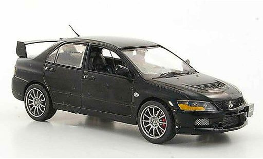 Mitsubishi Lancer Evolution IX 1/43 Vitesse schwarz RHD 2006 modellautos